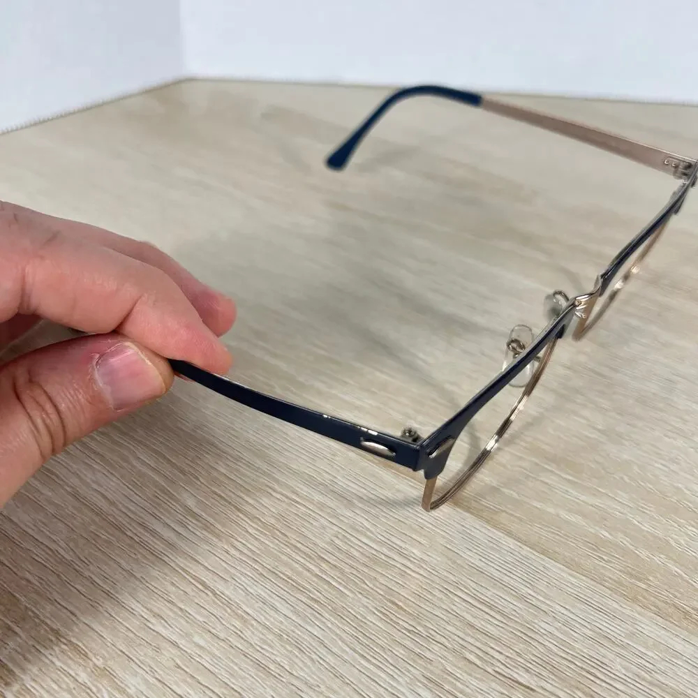 Ray-Ban RB3716 9160/AJ Metal Clubmaster Sunglasses Frames Only 51-21-145 Italy
